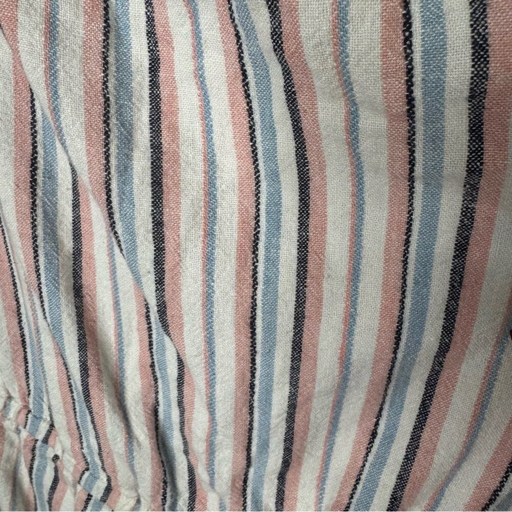 Anthropologie Drew Emerson Striped Strapless Jumpsuit - Picture 5 of 7